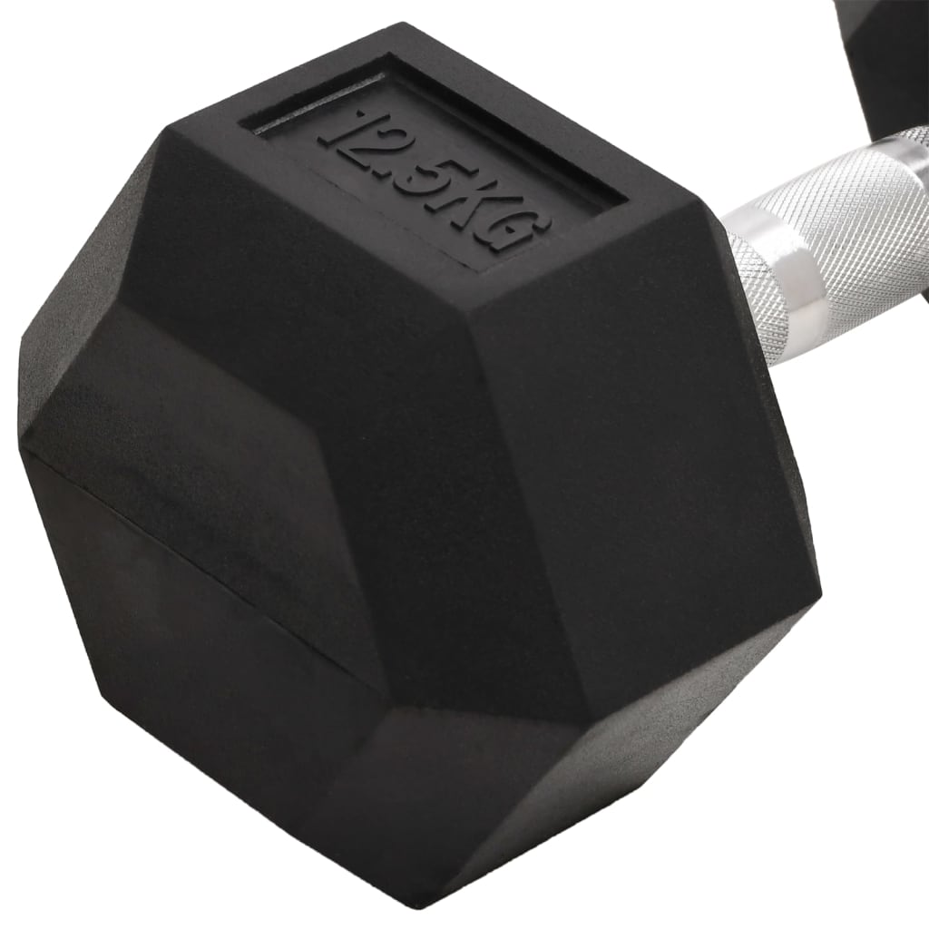 Manubri 2 pz 25 kg Totale in Ghisa