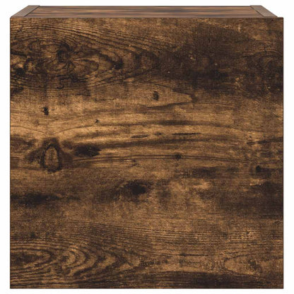 Set di Mobili Porta TV 5 pz Rovere Fumo in Legno Multistrato - homemem39