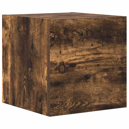 Set Mobili Porta TV 3 pz Rovere Fumo in Legno Multistrato - homemem39