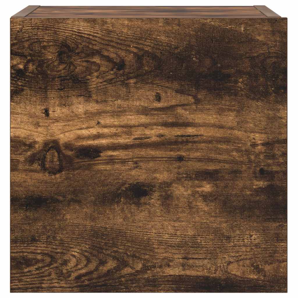 Set Mobili Porta TV 3 pz Rovere Fumo in Legno Multistrato - homemem39