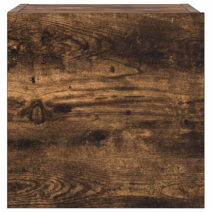 Set Mobili Porta TV 3 pz Rovere Fumo in Legno Multistrato - homemem39