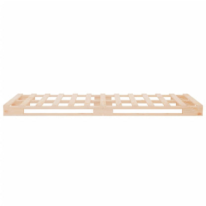 Giroletto senza Materasso 90x200 cm in Legno Massello di Pino | homemem39