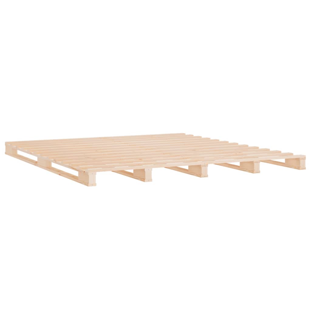 Giroletto senza Materasso 160x200 cm in Legno Massello di Pino | homemem39