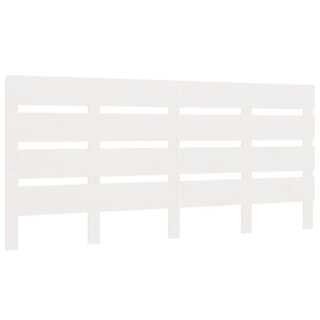 Giroletto senza Materasso Bianco 160x200 cm Legno Massello Pino | homemem39