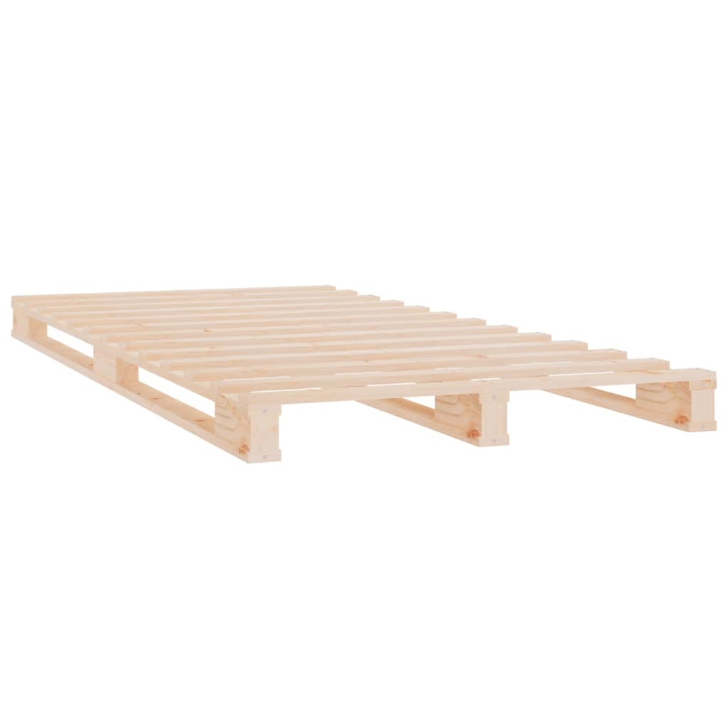 Giroletto senza Materasso 75x190 cm in Legno Massello di Pino | homemem39