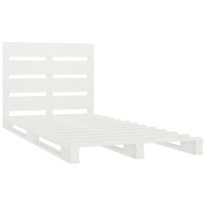 Giroletto senza Materasso Bianco 75x190 Legno Massello di Pino | homemem39
