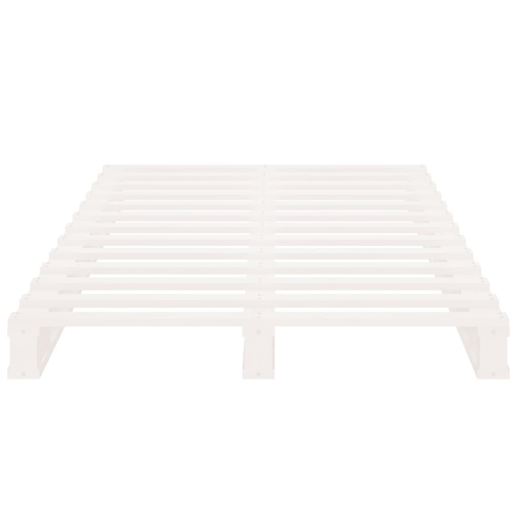 Giroletto senza Materasso Bianco 75x190 Legno Massello di Pino | homemem39