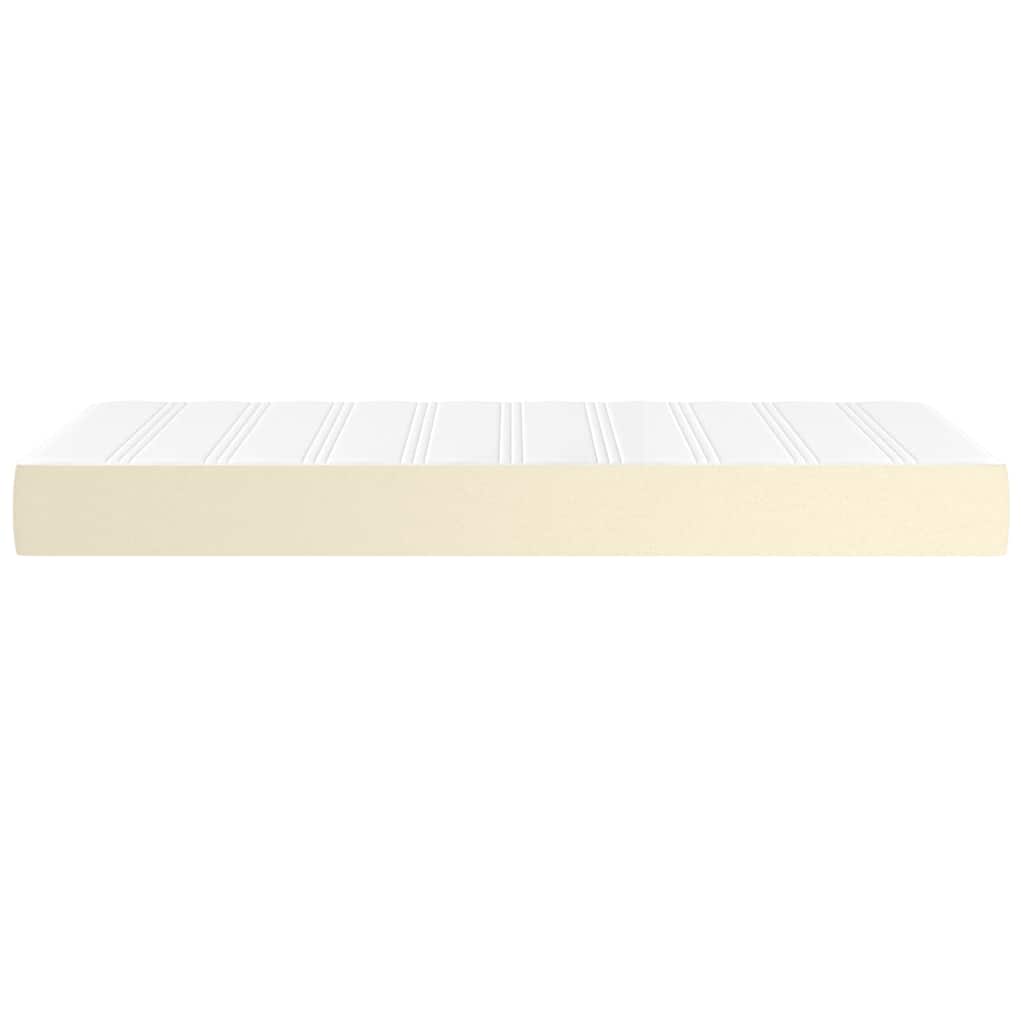 Materasso a Molle Insacchettate Media Crema 80x200x20cm