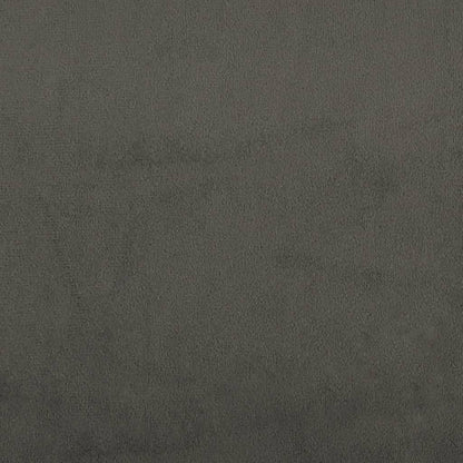 Materasso a Molle Grigio Scuro 80x200x20 cm in Velluto - homemem39