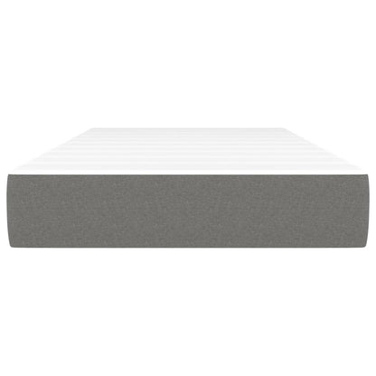 Materasso a Molle Insacchettate Grigio Scuro 90x190x20 cm - homemem39