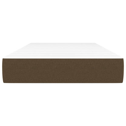 Materasso a Molle Insacchettate Marrone Scuro 90x190x20 cm - homemem39