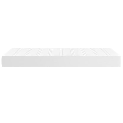 Materasso a Molle Insacchettate Rigidità Media Bianco 90x190x20 cm in Similpelle | homemem39