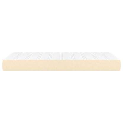 Materasso a Molle Insacchettate Rigidità Media Crema 90x200x20 cm | homemem39