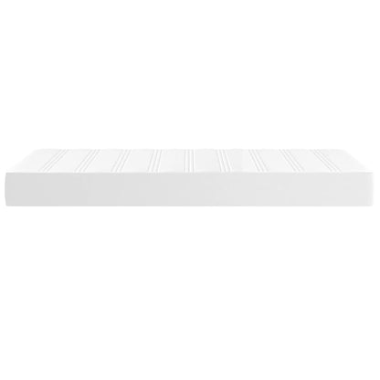 Materasso a Molle Insacchettate Rigidità Media Bianco 90x200x20 cm in Similpelle | homemem39