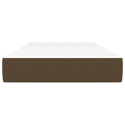 Materasso a Molle Insacchettate Marrone Scuro 100x200x20 cm - homemem39