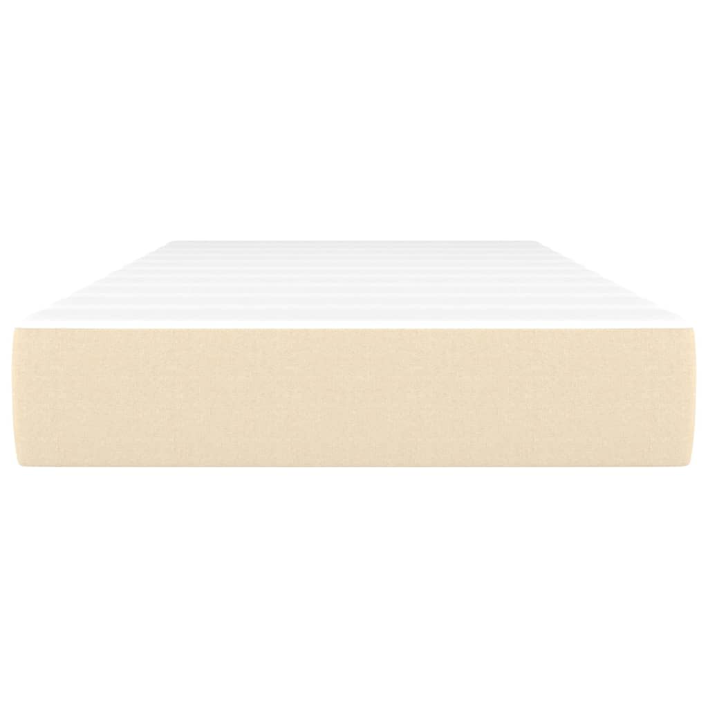 Materasso a Molle Insacchettate Crema 100x200x20 cm - homemem39