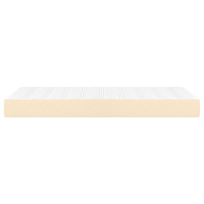 Materasso a Molle Insacchettate Rigidità Media Crema 100x200x20 cm | homemem39