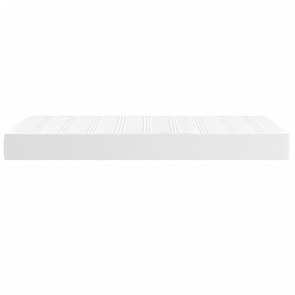 Materasso a Molle Insacchettate Rigidità Media Bianco 100x200x20 cm in Similpelle | homemem39