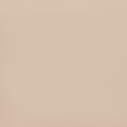 Materasso a Molle Cappuccino 100x200x20 cm in Similpelle - homemem39