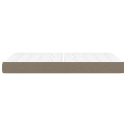 Materasso a Molle Insacchettate Rigidità Media Grigio Tortora 120x200x20 cm | homemem39