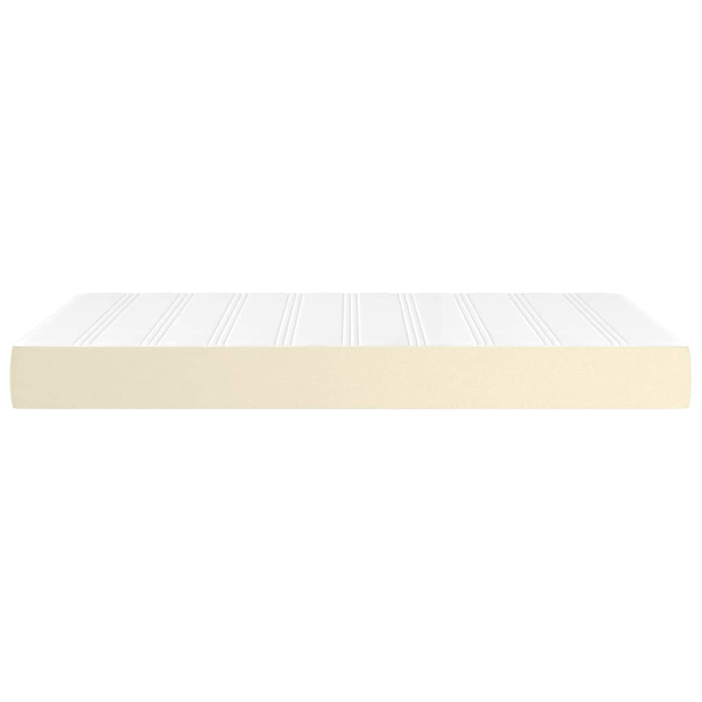 Materasso a Molle Insacchettate Media Crema 120x200x20 cm