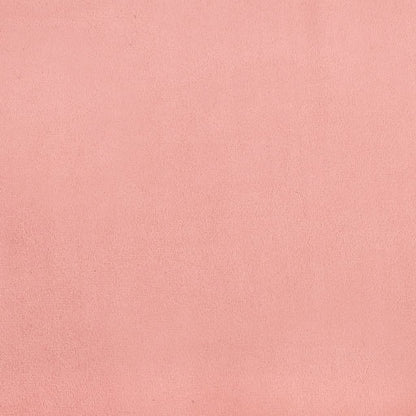 Materasso a Molle Insacchettate Rosa 140x190x20 cm in Velluto - homemem39