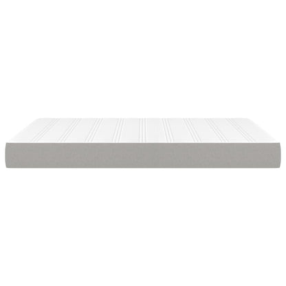Materasso a Molle Insacchettate Rigidità Media Grigio Chiaro 140x200x20 cm | homemem39