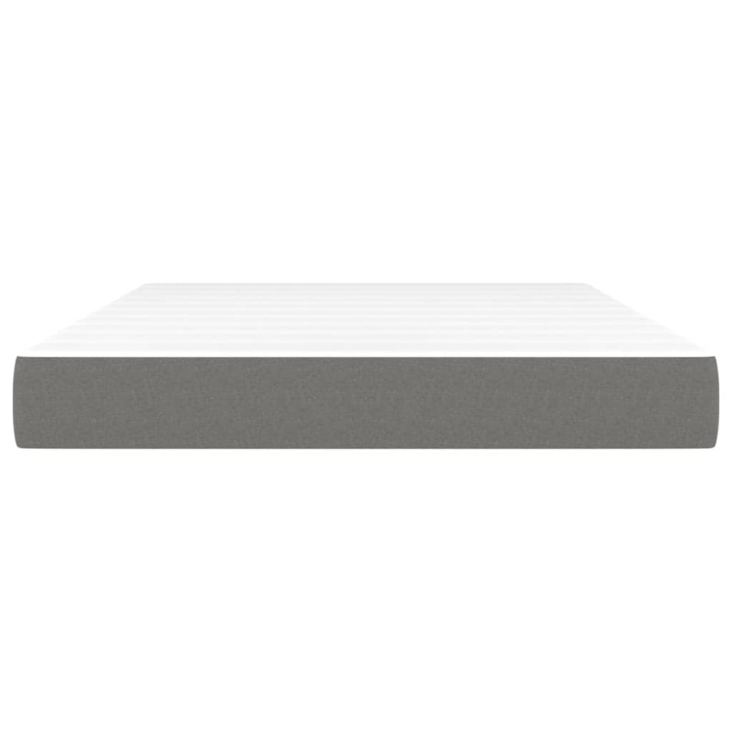 Materasso a Molle Insacchettate Grigio Scuro 140x200x20 cm - homemem39