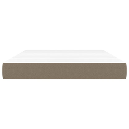Materasso a Molle Insacchettate Grigio Tortora 140x200x20 cm - homemem39