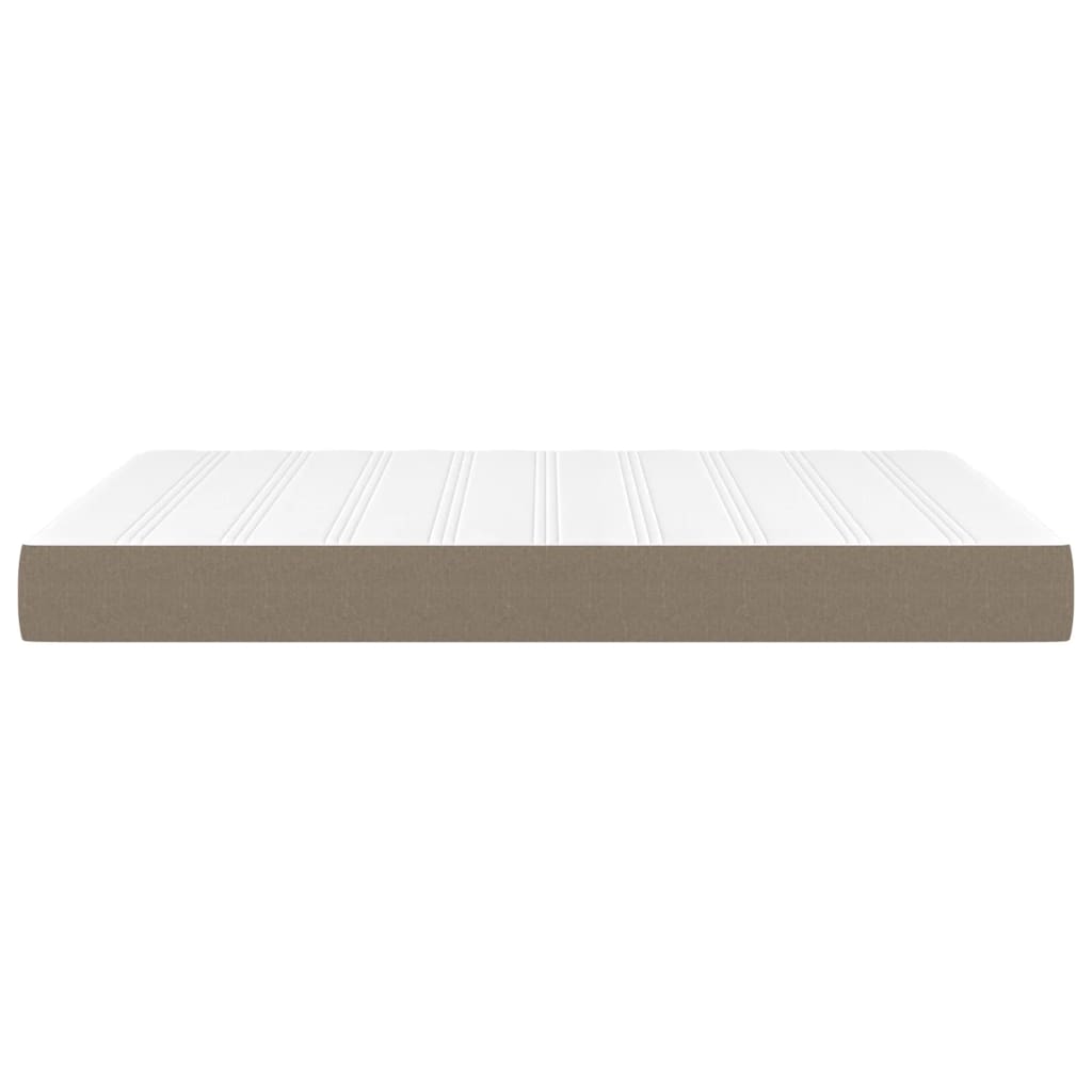 Materasso a Molle Insacchettate Rigidità Media Grigio Tortora 140x200x20 cm | homemem39