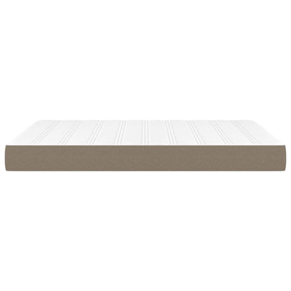 Materasso a Molle Insacchettate Rigidità Media Grigio Tortora 140x200x20 cm | homemem39