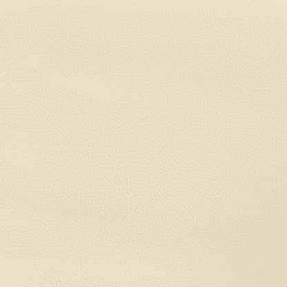 Materasso a Molle Crema 140x200x20 cm in Similpelle - homemem39