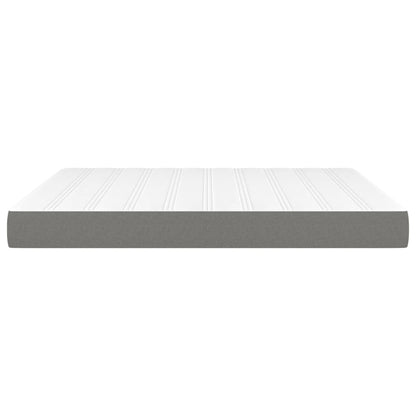 Materasso a Molle Insacchettate Rigidità Media Grigio Scuro 160x200x20 cm | homemem39
