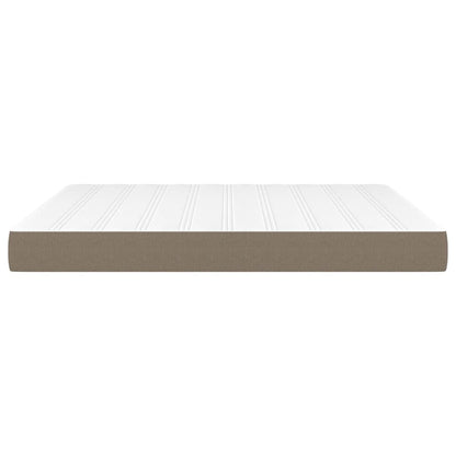 Materasso a Molle Insacchettate Rigidità Media Grigio Tortora 160x200x20 cm | homemem39