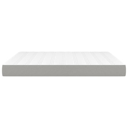 Materasso a Molle Insacchettate Rigidità Media Grigio Chiaro 180x200x20 cm | homemem39