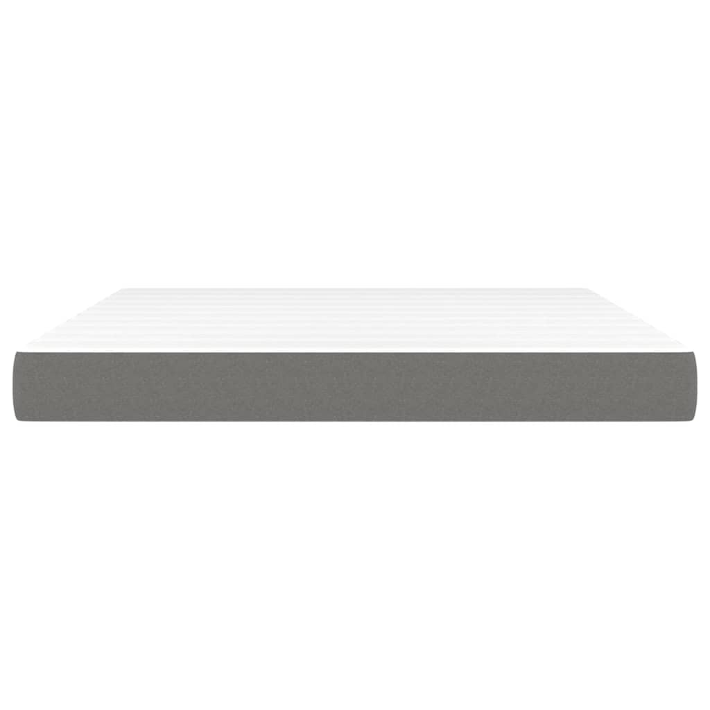 Materasso a Molle Insacchettate Grigio Scuro 180x200x20 cm - homemem39