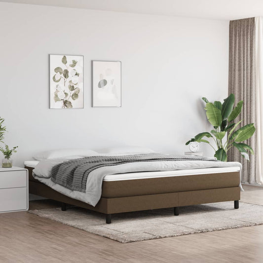 Materasso a Molle Insacchettate Marrone Scuro 180x200x20 cm - homemem39