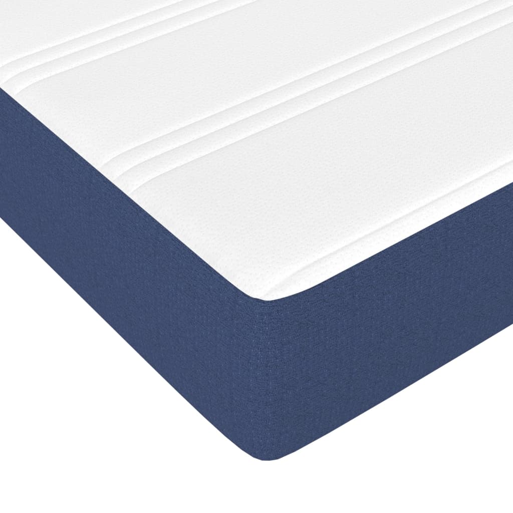 Materasso a Molle Insacchettate Rigidità Media Blu 180x200x20 cm in Tessuto | homemem39