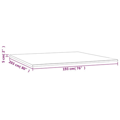 Coprimaterasso 193x203x5 cm King | homemem39