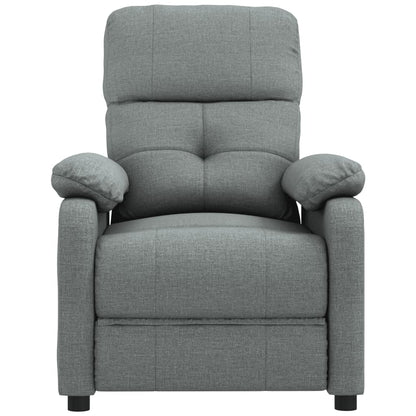 Poltrona Reclinabile in Tessuto Grigio Scuro | homemem39
