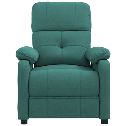 Poltrona Reclinabile in Tessuto Verde Scuro | homemem39