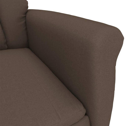 Poltrona Recliner Marrone Marrone scuro 70.5 x 96.5 x 95 cm