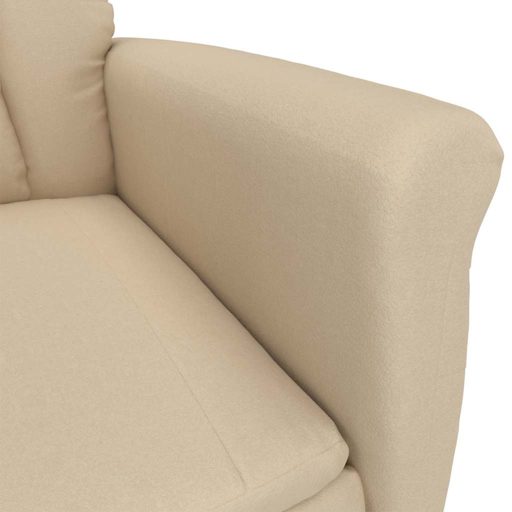 Poltrona Recliner Crema Crema 70.5 x 96.5 x 95 cm