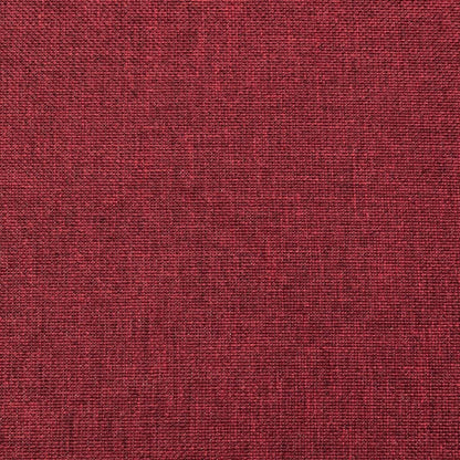Poltrona Massaggiante Elettrica Rosso Vino in Tessuto