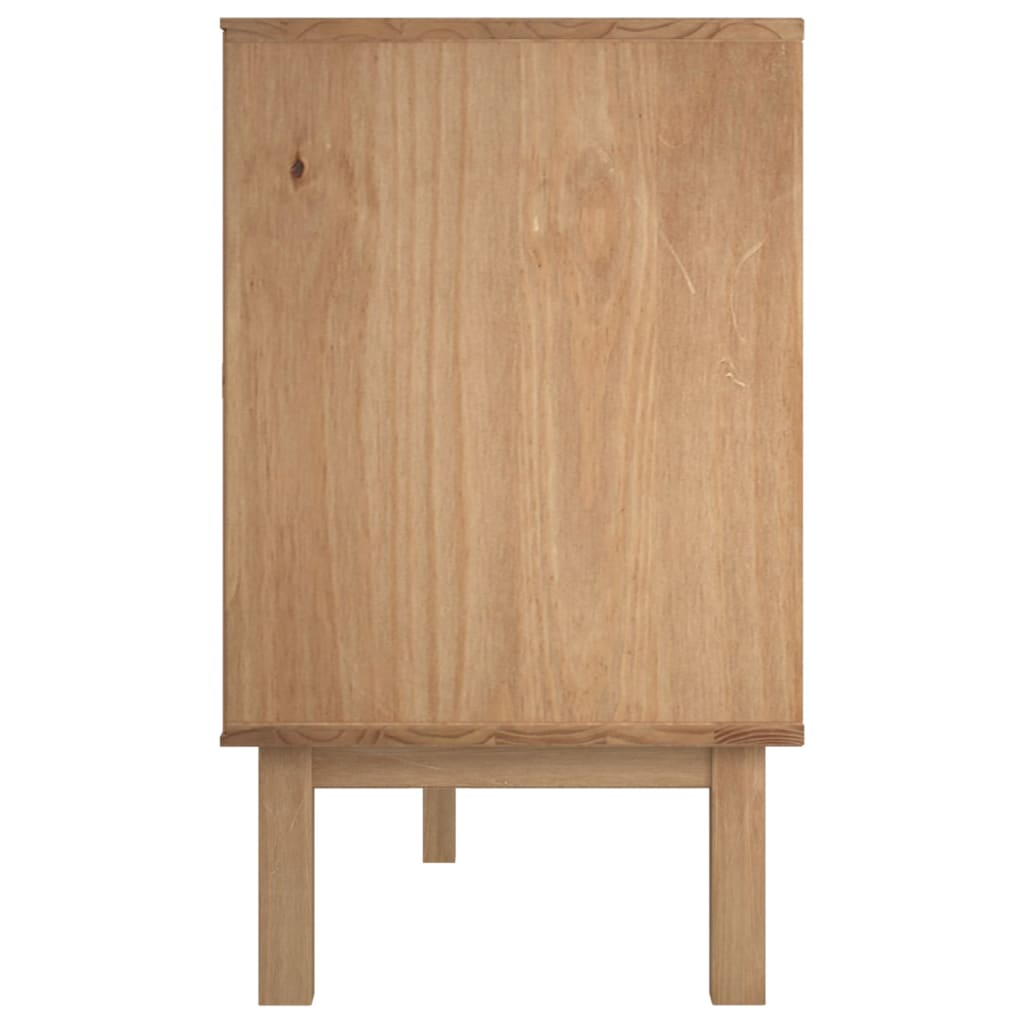 Credenza OTTA 113,5x43x73 cm in Legno Massello di Pino - homemem39