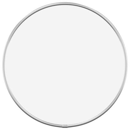 Specchio da Parete Argento Ø 30 cm Rotondo | homemem39
