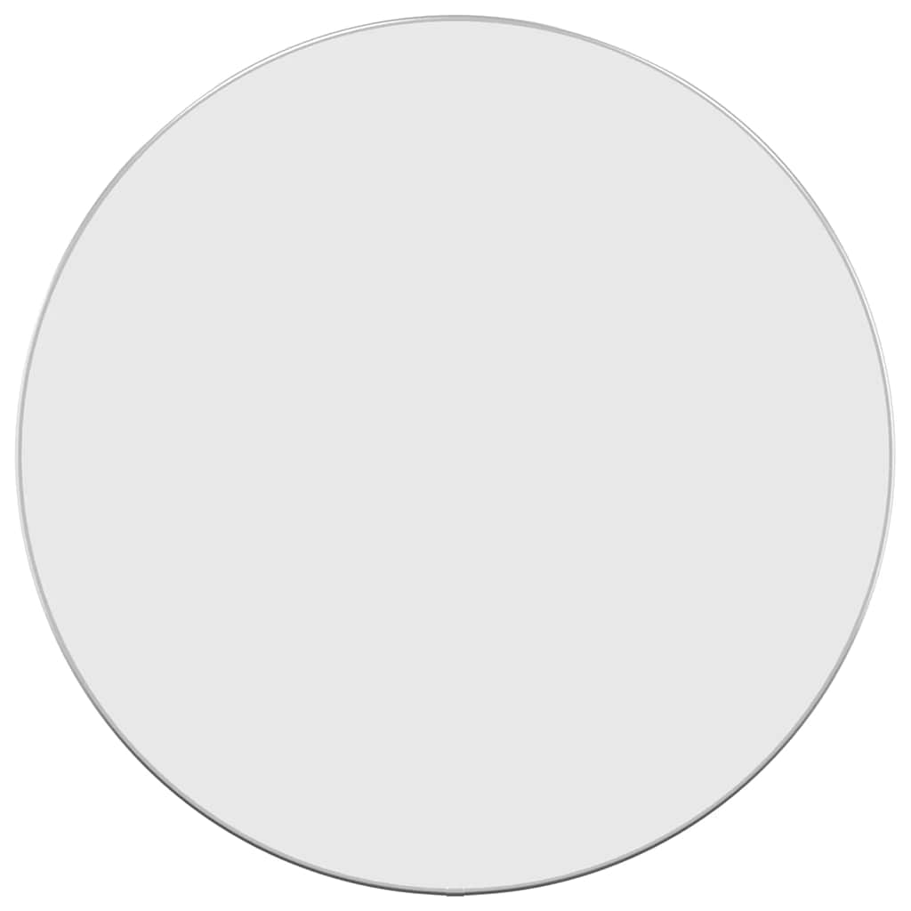 Specchio da Parete Argento Ø 60 cm Rotondo | homemem39