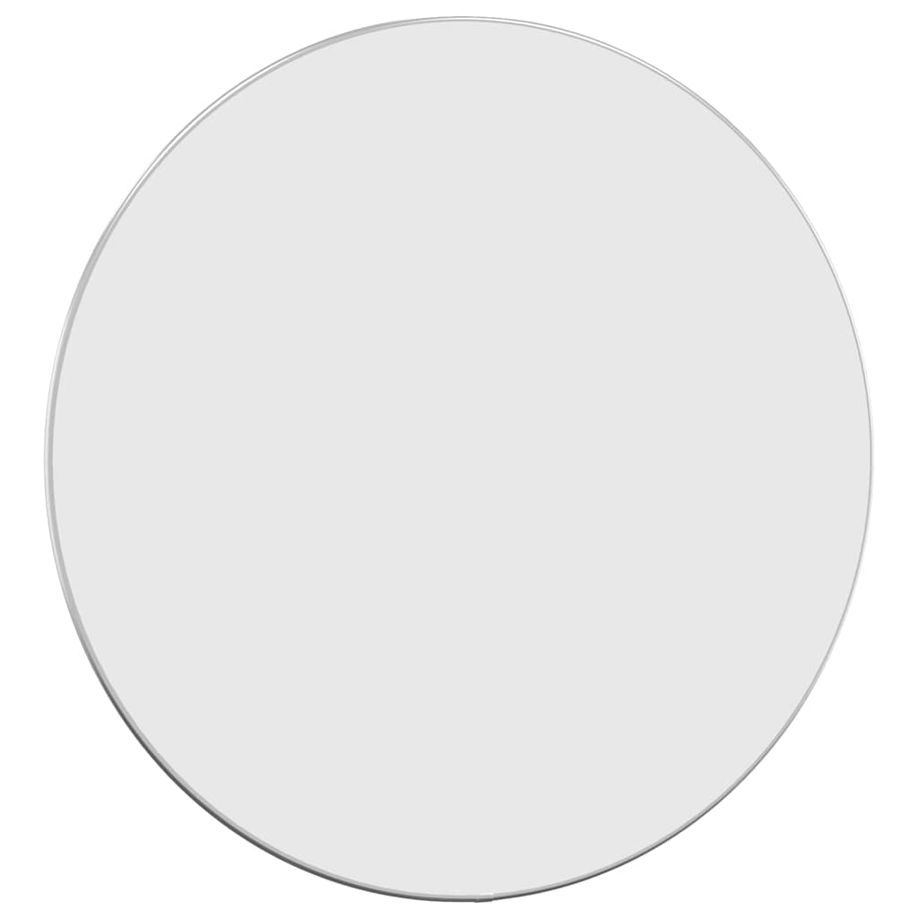 Specchio da Parete Argento Ø 60 cm Rotondo | homemem39