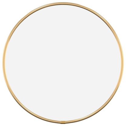 Specchio da Parete Dorato Ø 30 cm Rotondo | homemem39