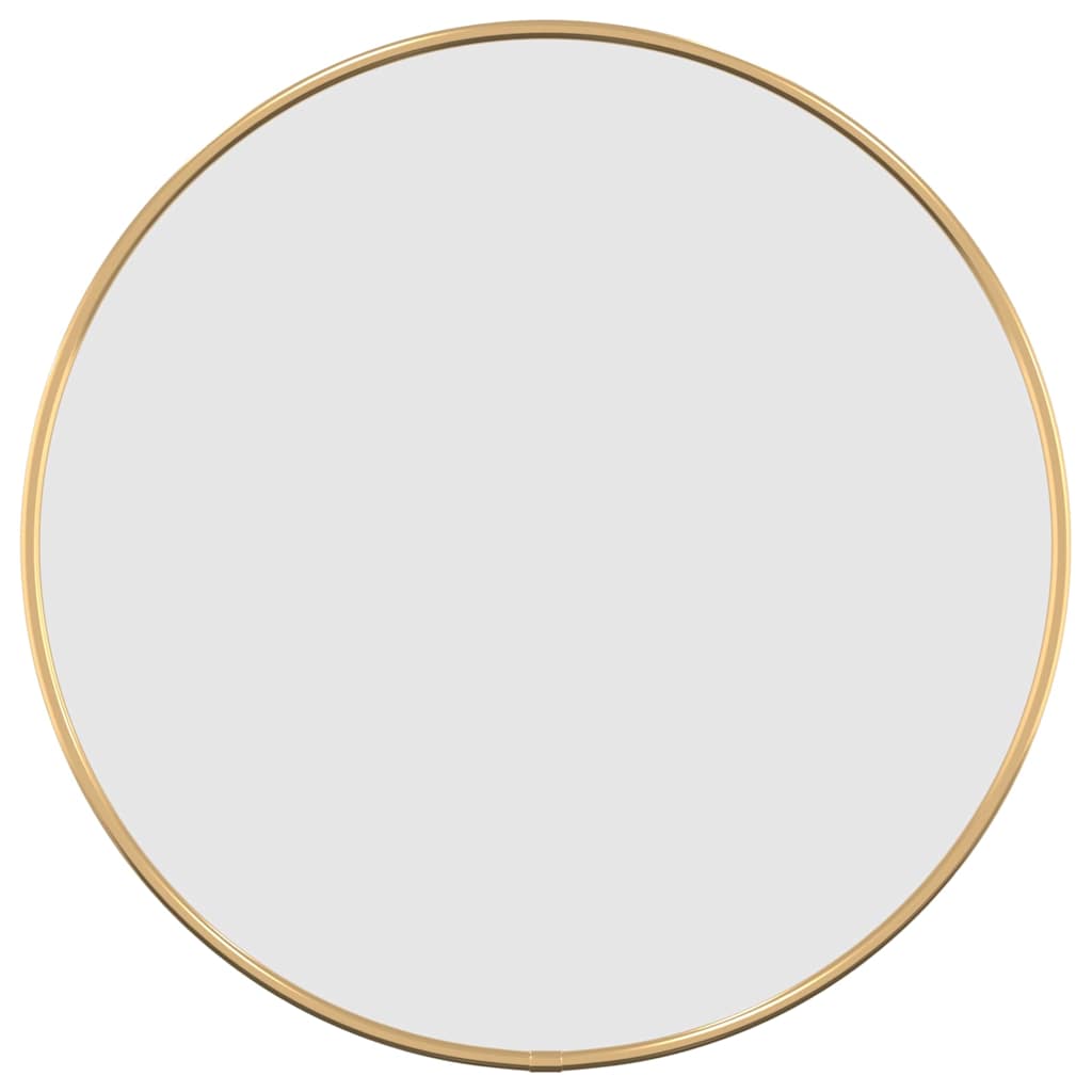 Specchio da Parete Dorato Ø 40 cm Rotondo | homemem39